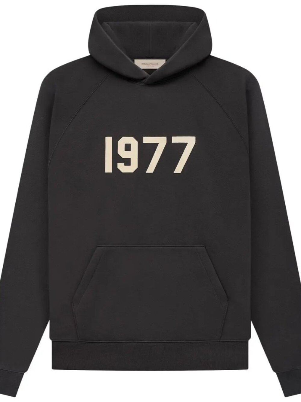 Brand New Fear of God Essentials SS22 1977 Hoodie Iron Black Unisex Sweatshirt`